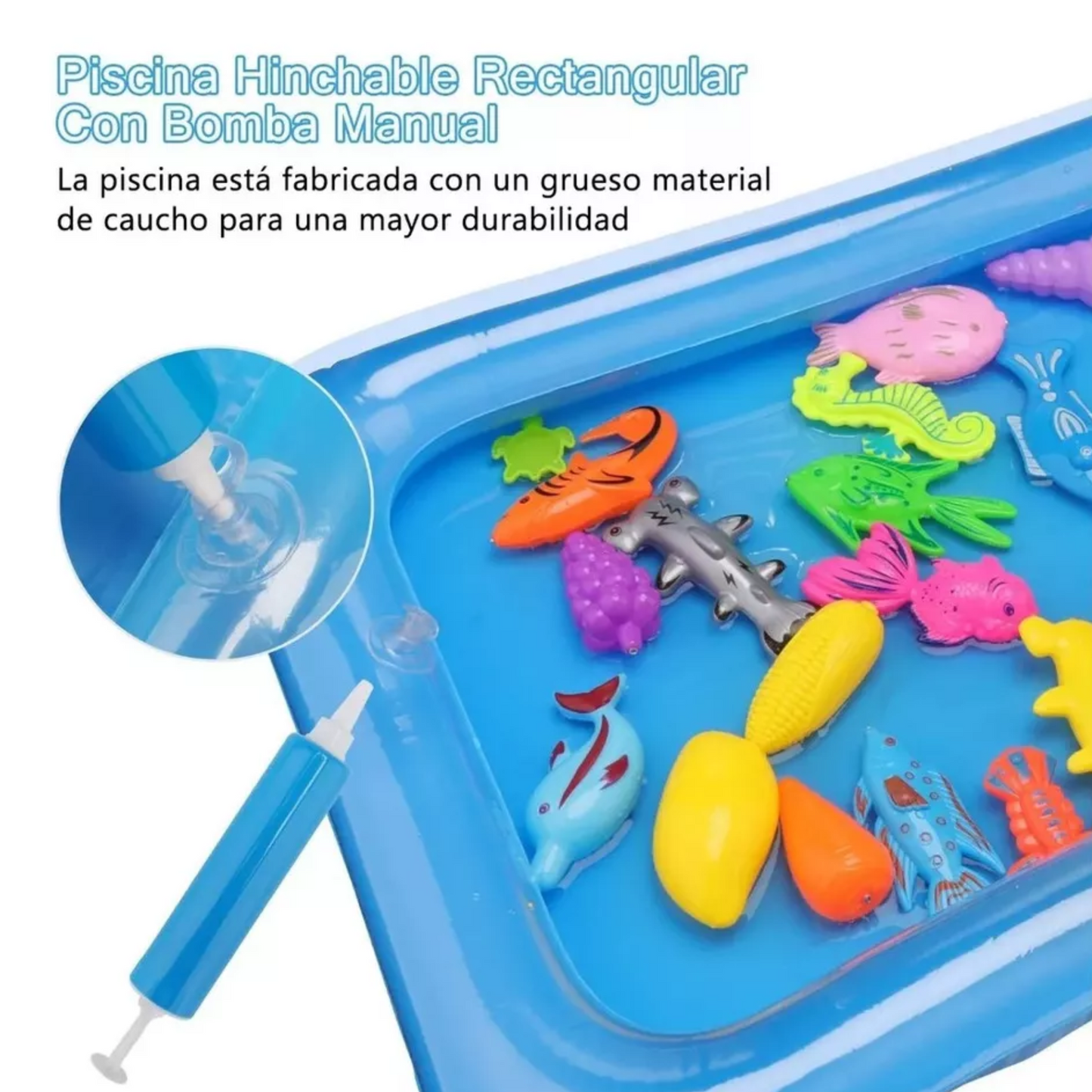 Juego Pesca Piscina Magnético Para Niño