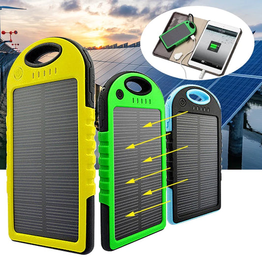 POWER BANK SOLAR 20.000 mAh